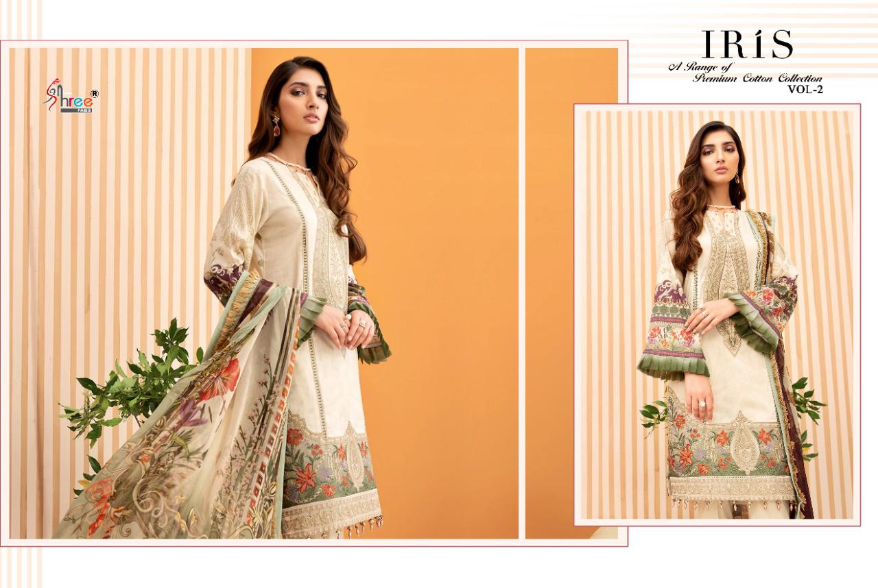 Shree Presents Iris 2 Heavy Jam Cotton Pakistan Suits Collection