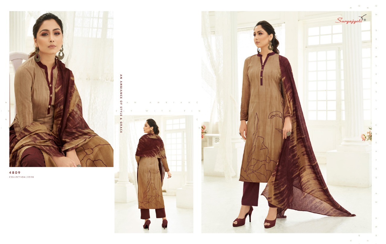 Suryajyoti Presents  Trendy Cotton  Vol 48  Designer Dress Material