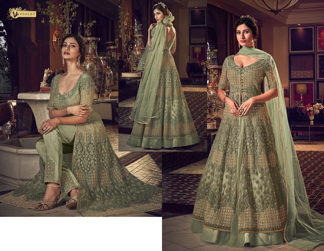 Swagat Presents Snowwhite 6501 Series Heavy Embroidered Salwar Suits