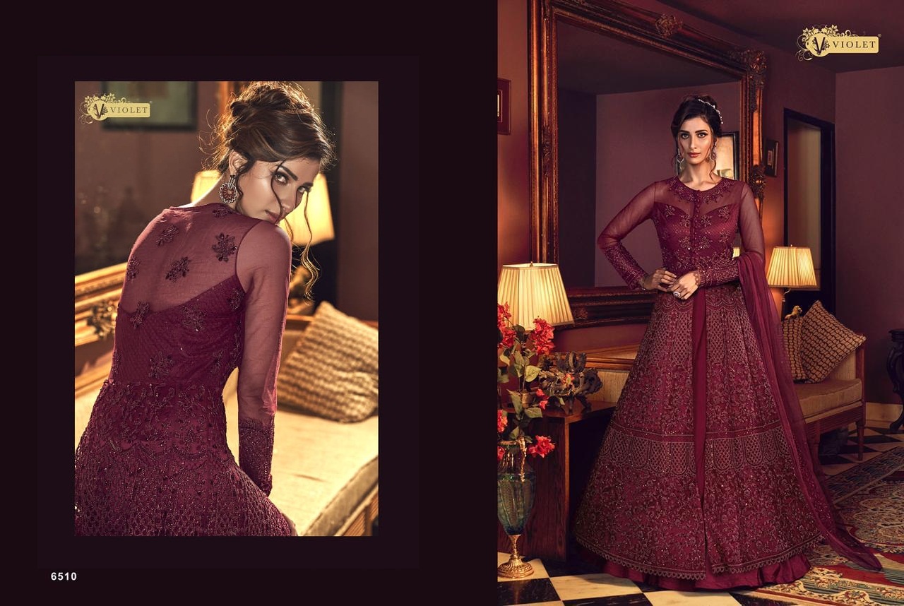 Swagat Presents Snowwhite 6501 Series Heavy Embroidered Salwar Suits