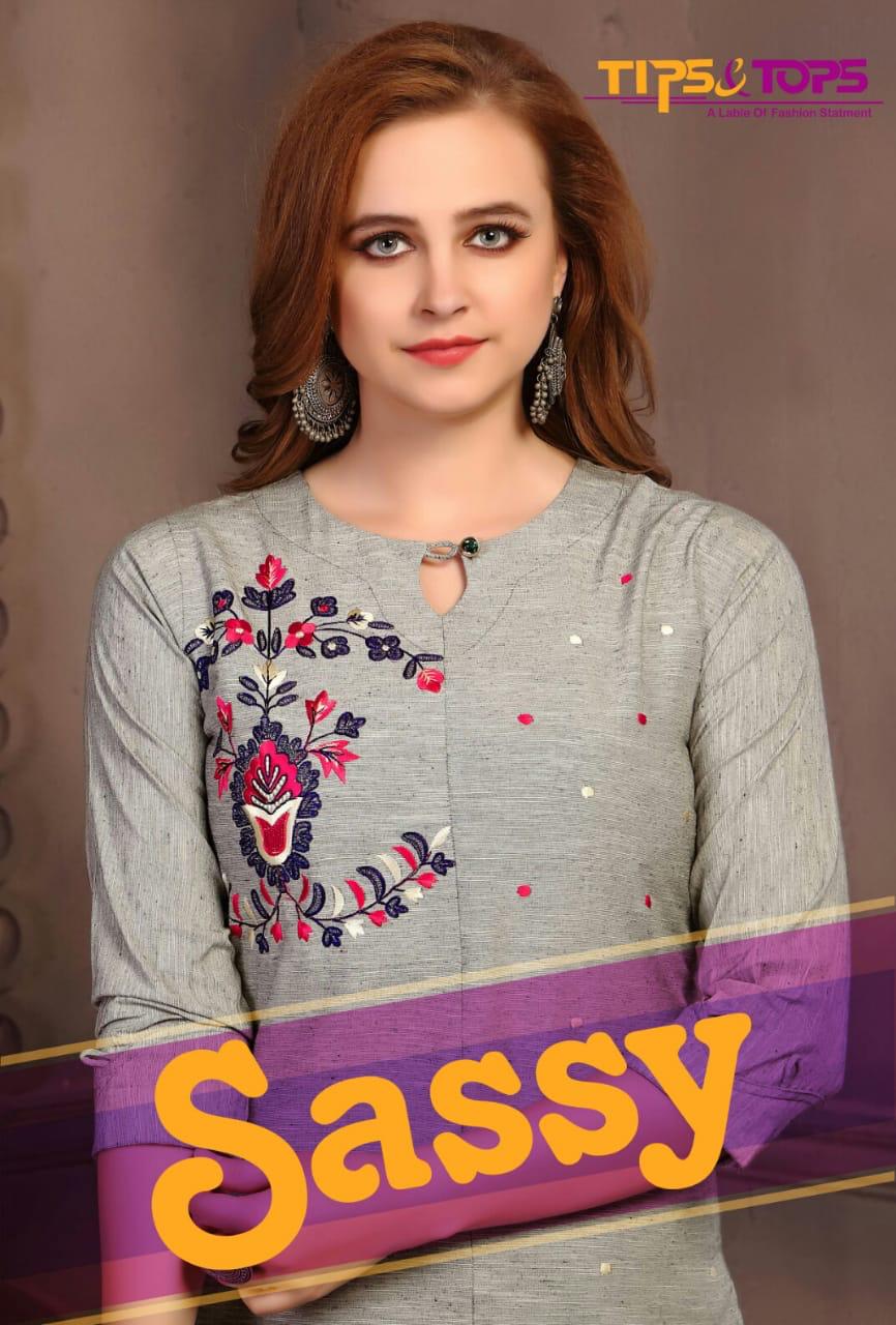 Tips&tops  Presents Sassy Casual Wear  Kurti Collection