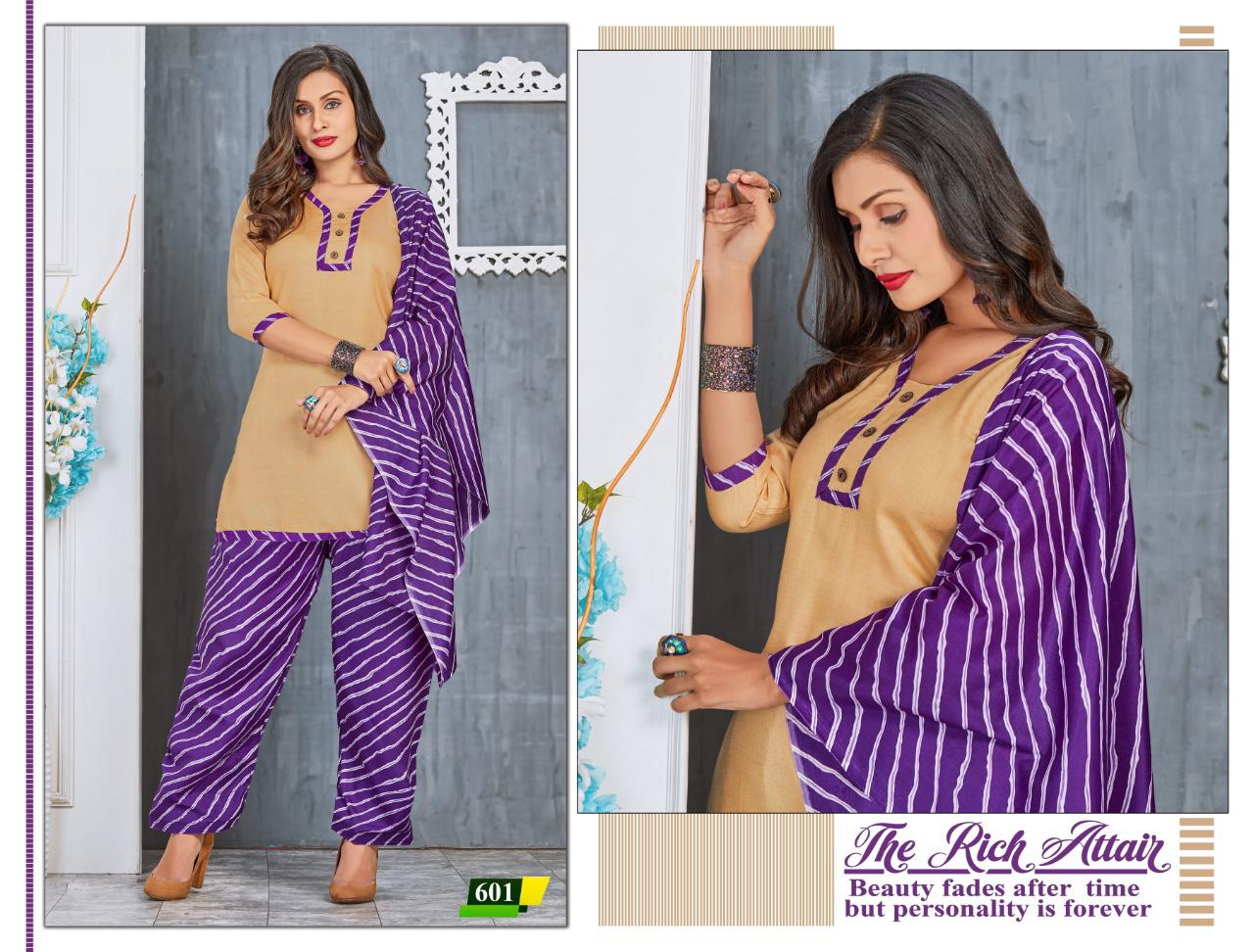 Trendy Presents Vaartiika Designer Kurtis With Bottom