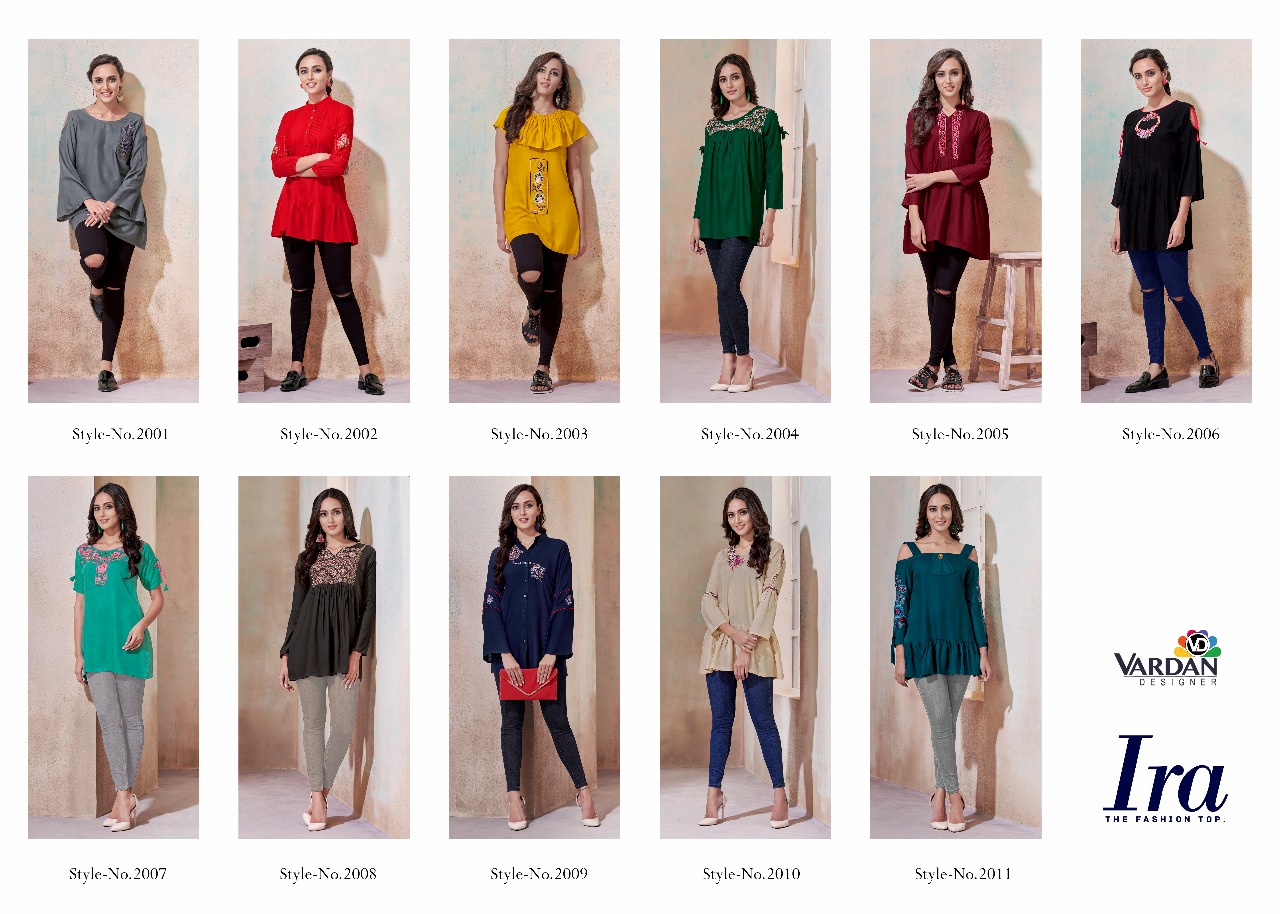 Vardan Designer  Presenting  Ira- Vol-1 Top Catalogue