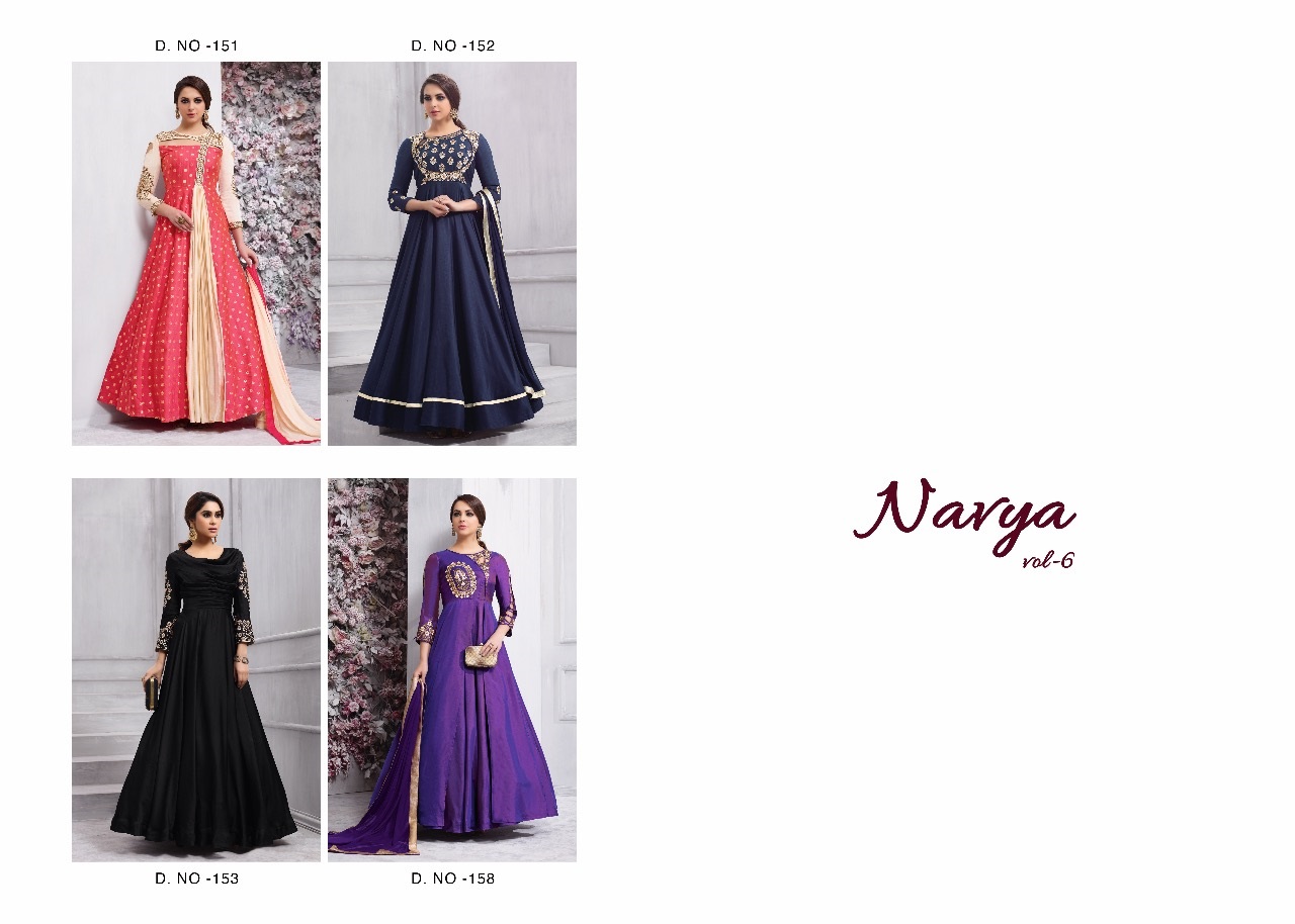 Vardan Presents Navya Vol 6 Gown Catalogue
