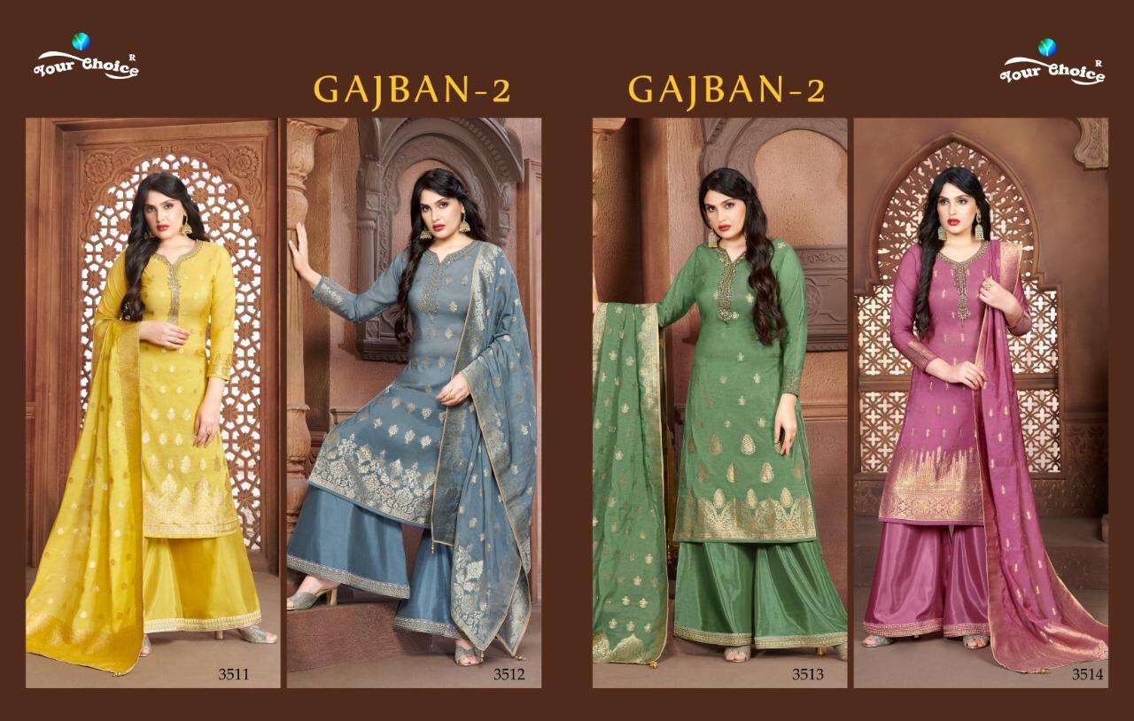 Y.c Presents  Gajban  Vol 2  Designer Salwar Suits
