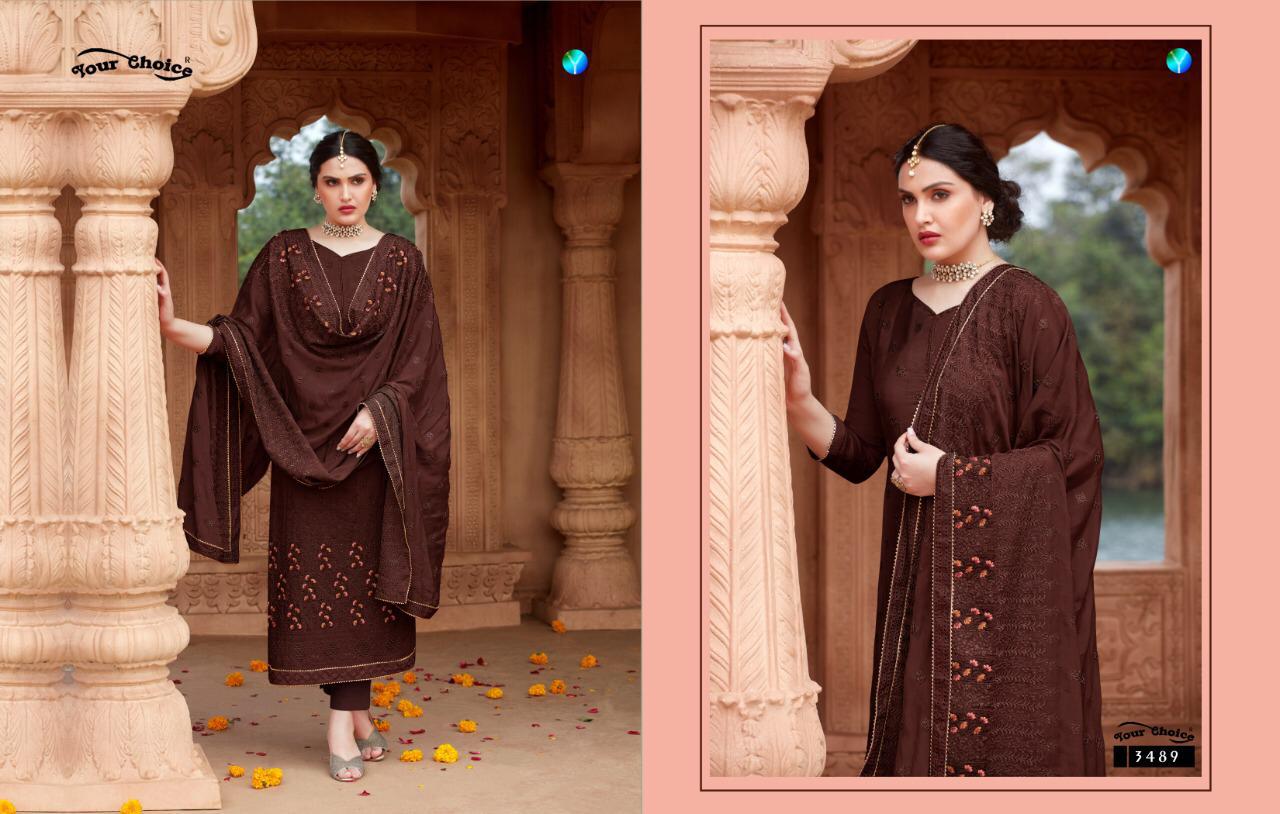 Y.c  Presents Magnet Designer Dress Material