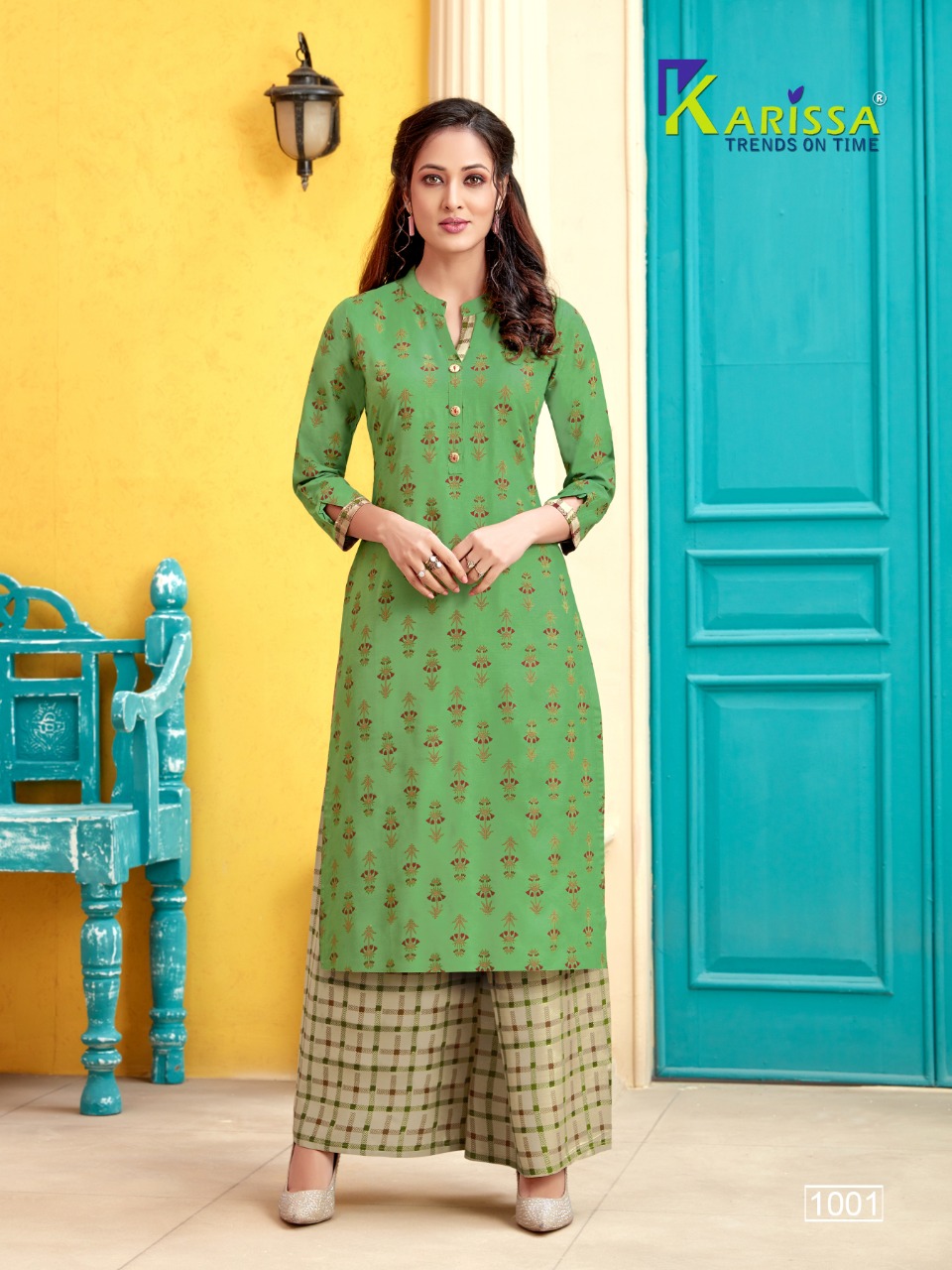 Karissa  Presents Valentine Designer Kurtis Collection