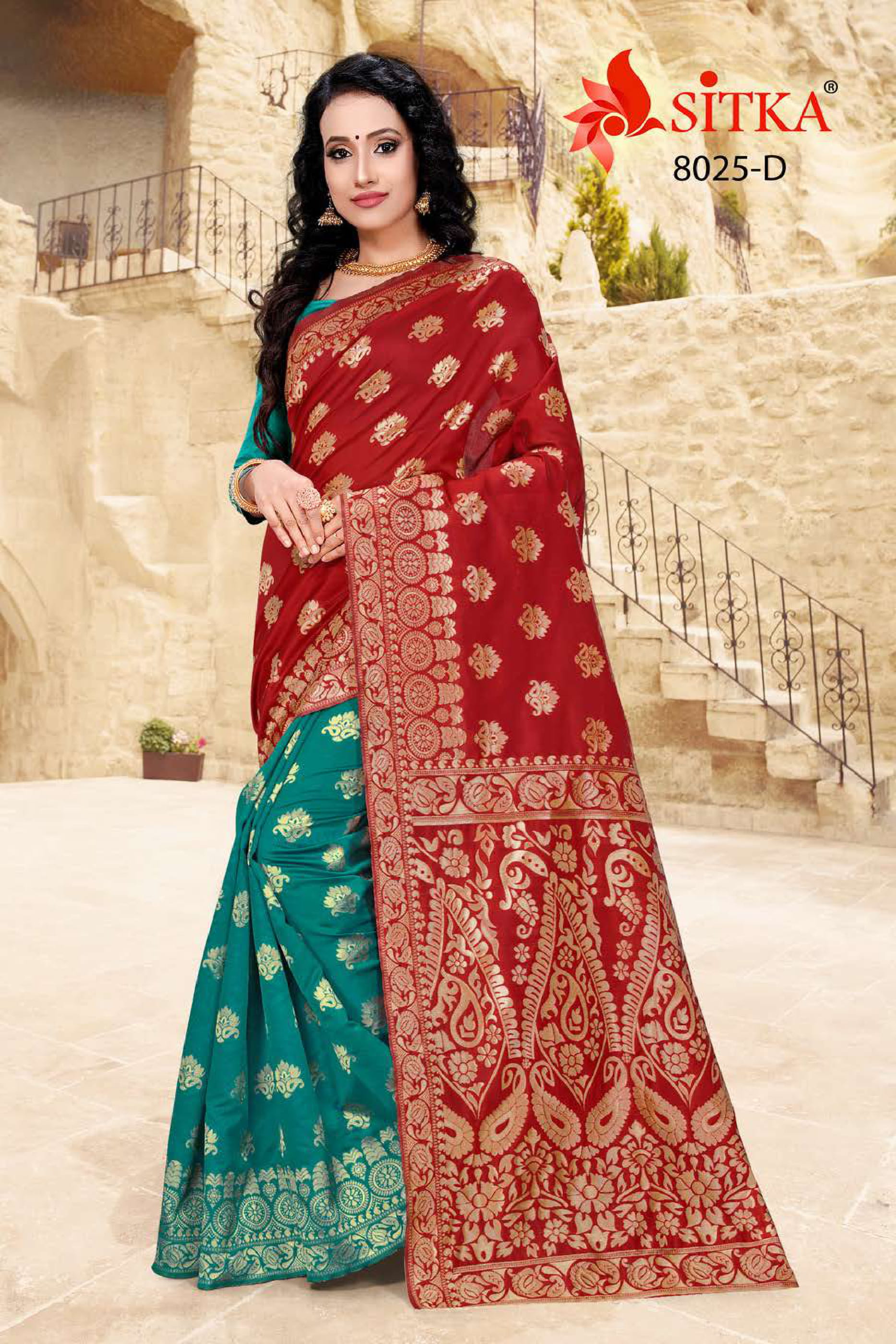 Sitka Presents Taal 8025  Saree Collection