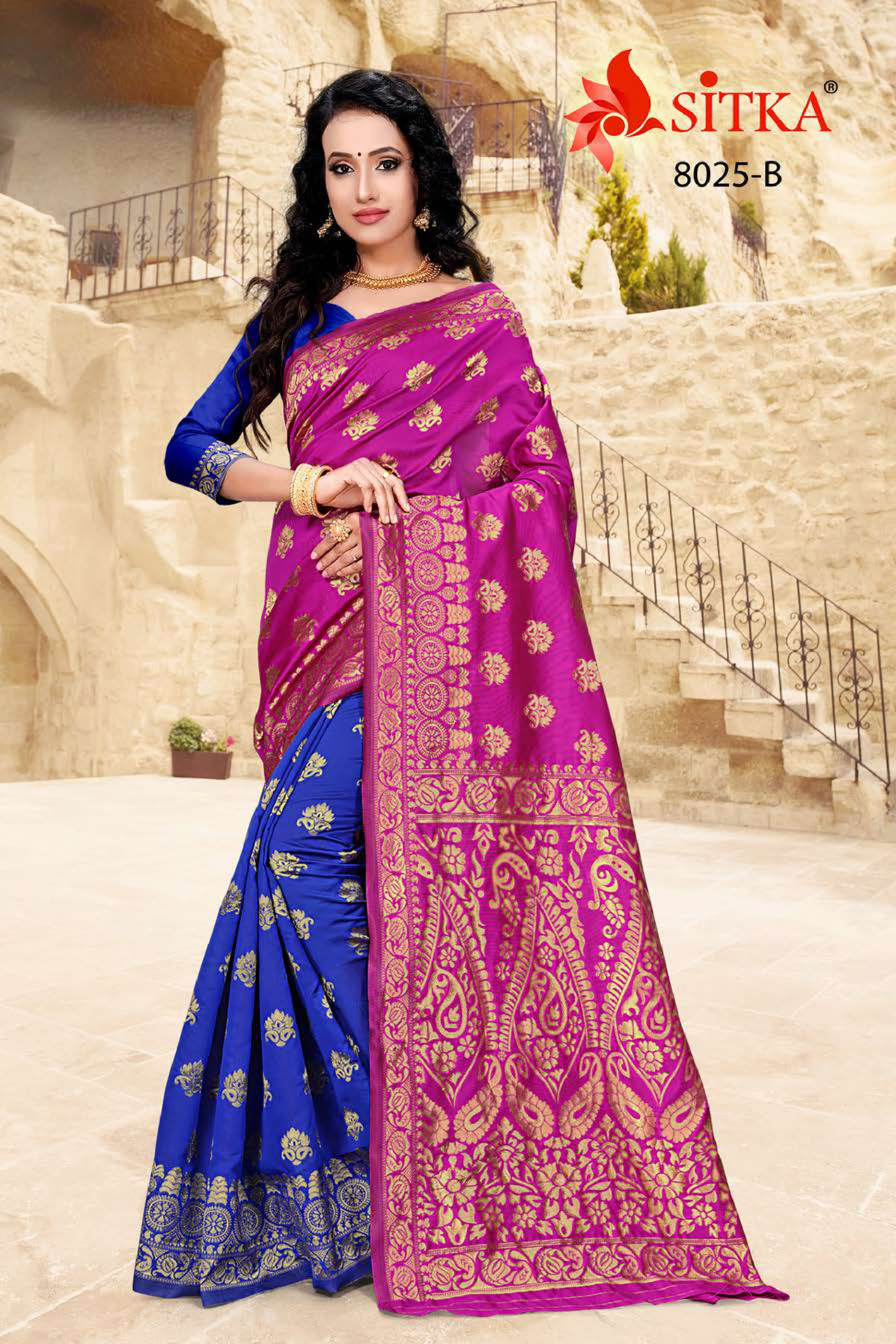 Sitka Presents Taal 8025  Saree Collection