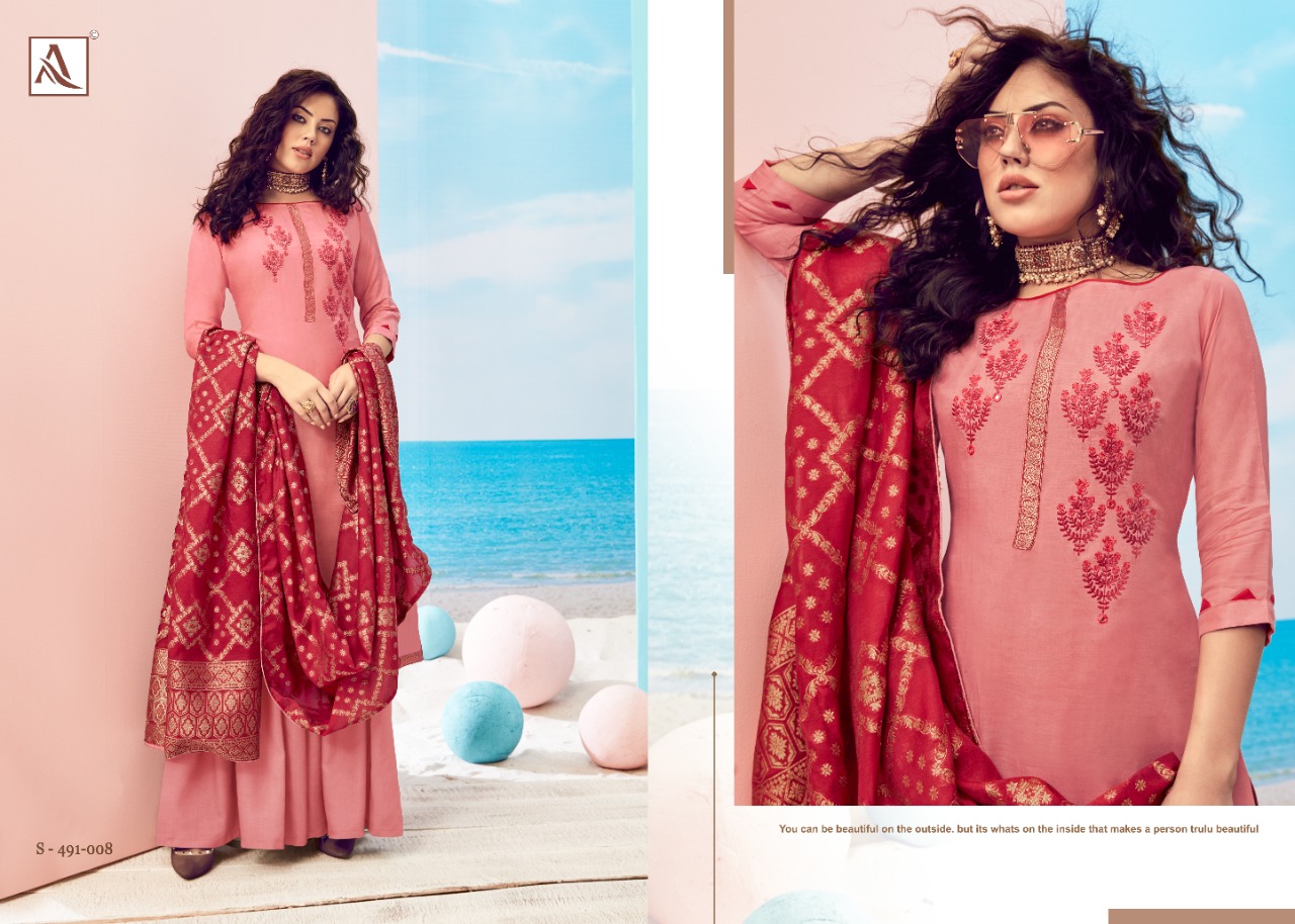 Alok Presents Paakhi Designer Dress Material