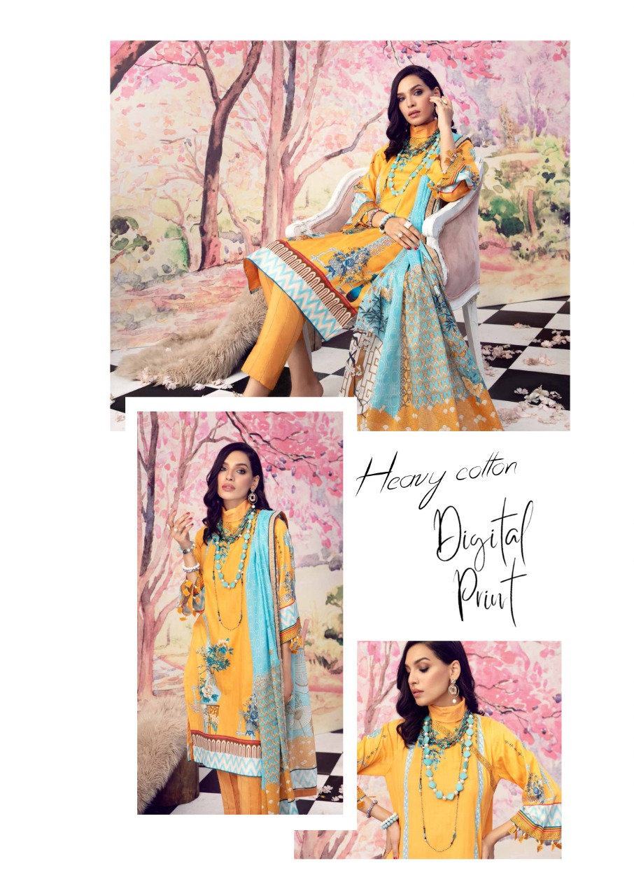 Alija B Vol  4 Karachi Dress Material