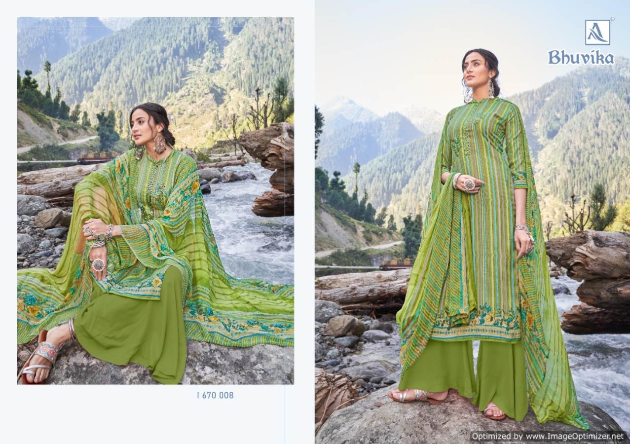 Alok Presents  Bhuvika  Designer Dress Material