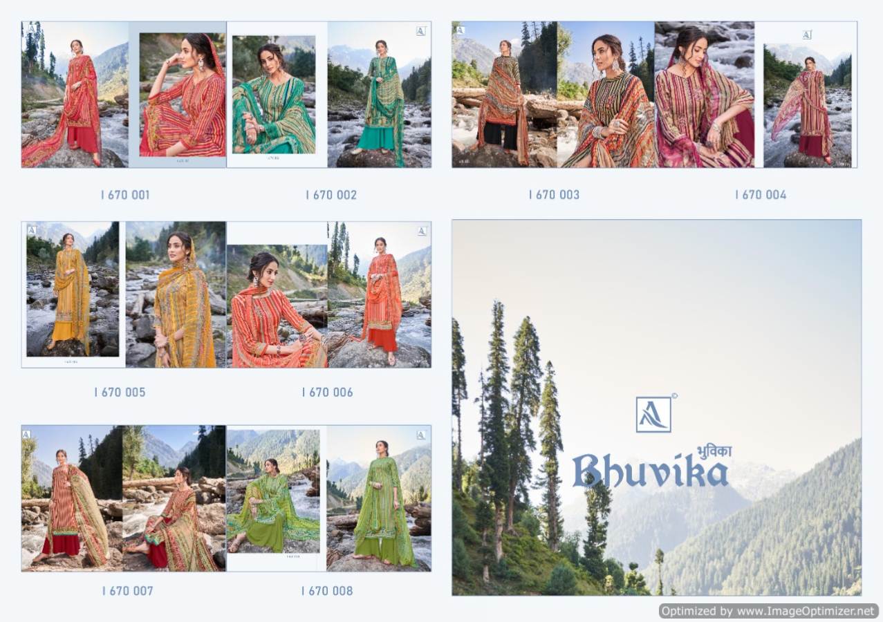 Alok Presents  Bhuvika  Designer Dress Material