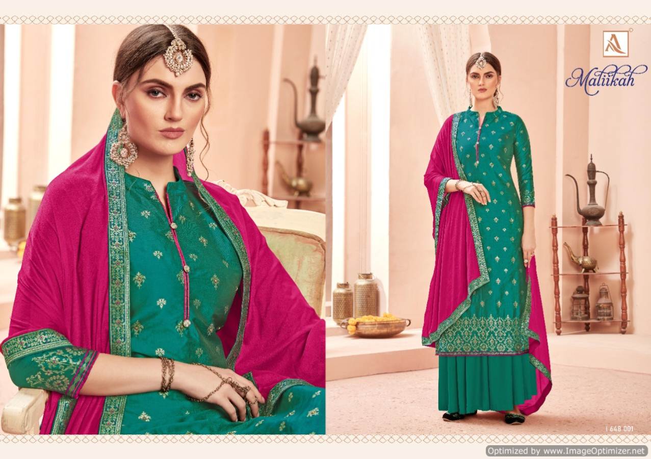 Alok Presents  Maliika  Designer Dress Material