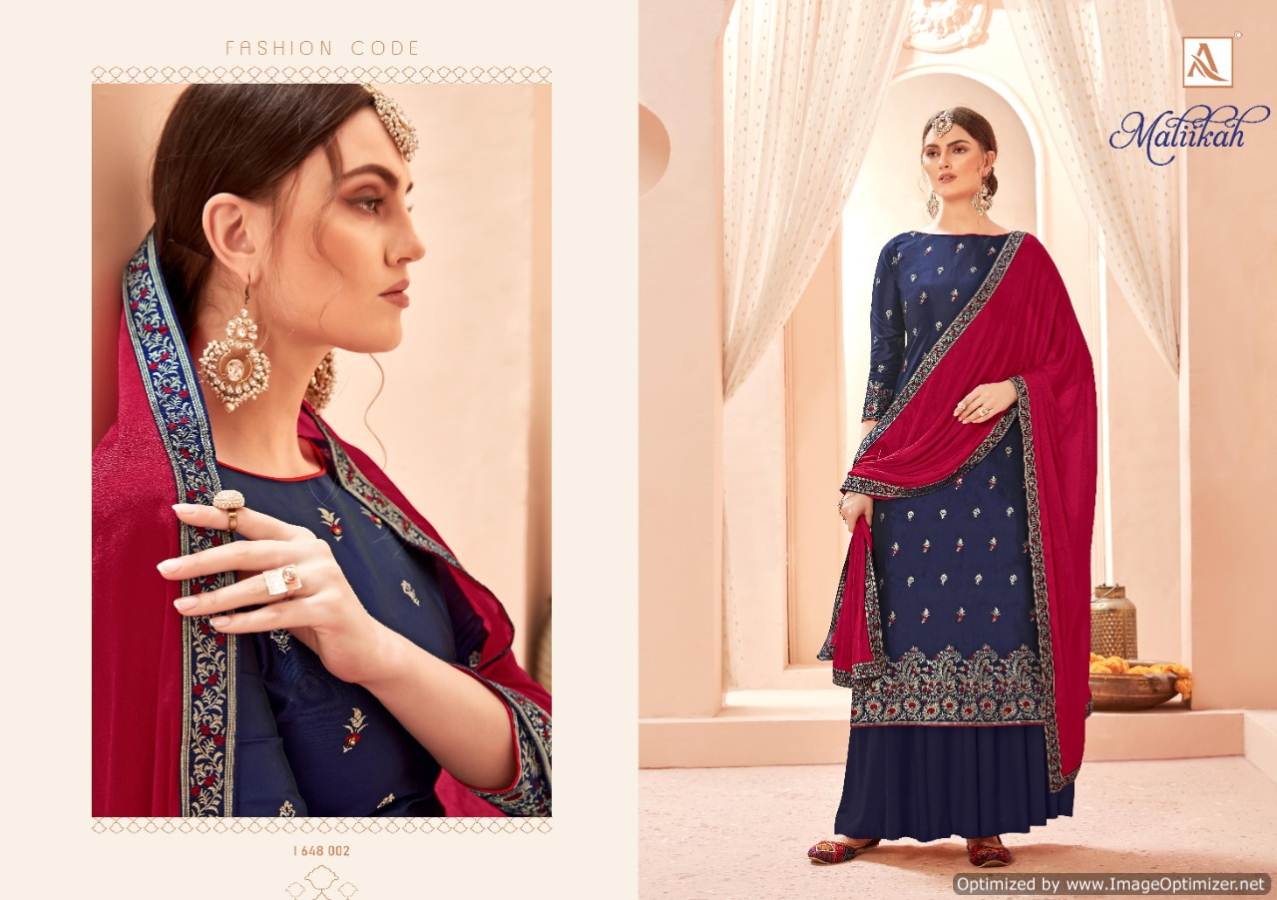 Alok Presents  Maliika  Designer Dress Material