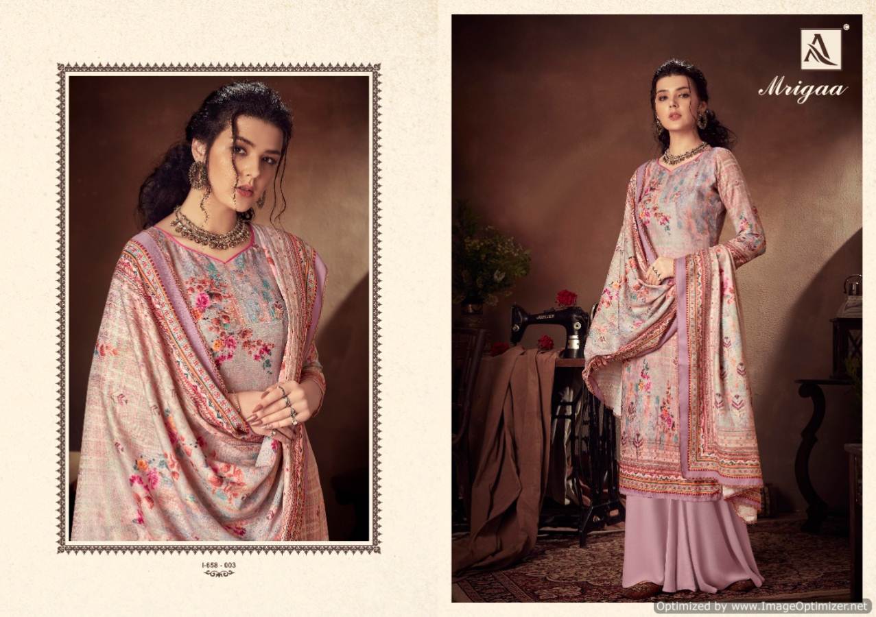 Alok Presents  Mrigaa  Designer Dress Material