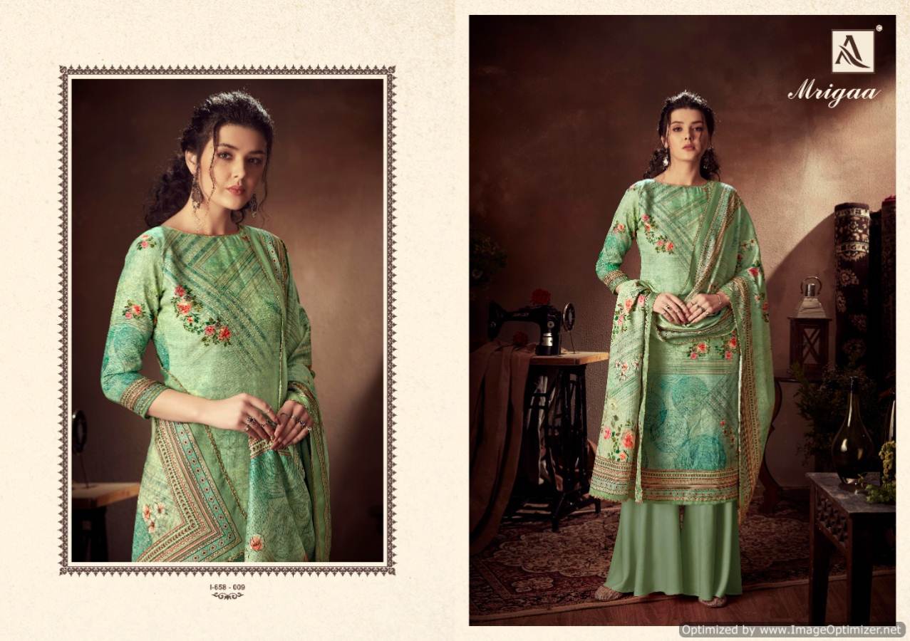 Alok Presents  Mrigaa  Designer Dress Material