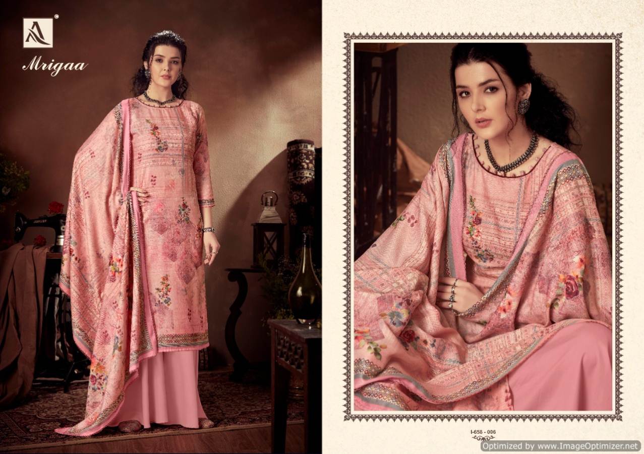 Alok Presents  Mrigaa  Designer Dress Material