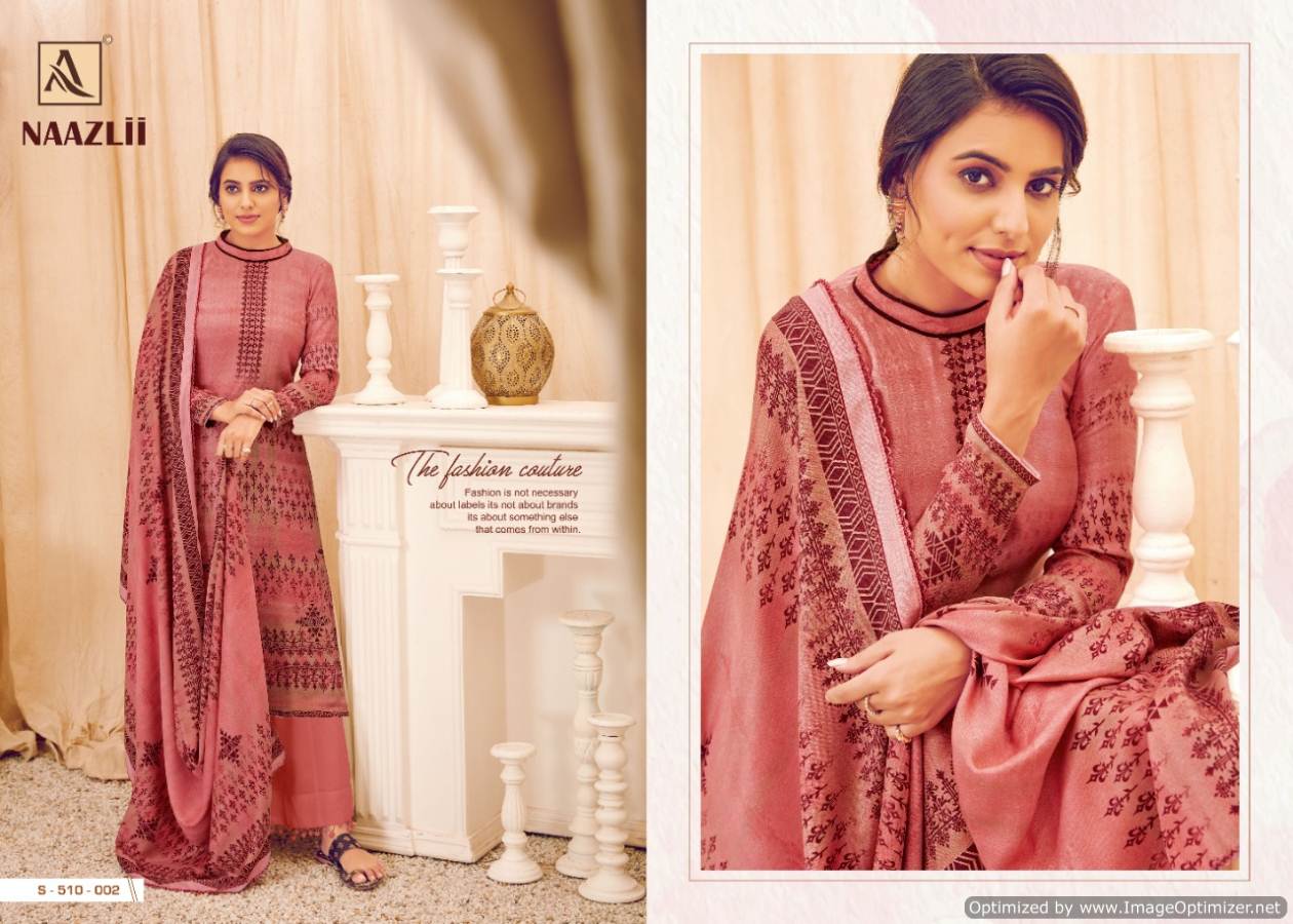 Alok  Presents Naazlii Designer Dress Material