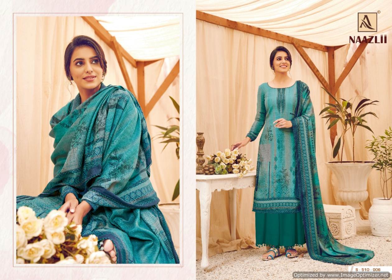 Alok  Presents Naazlii Designer Dress Material