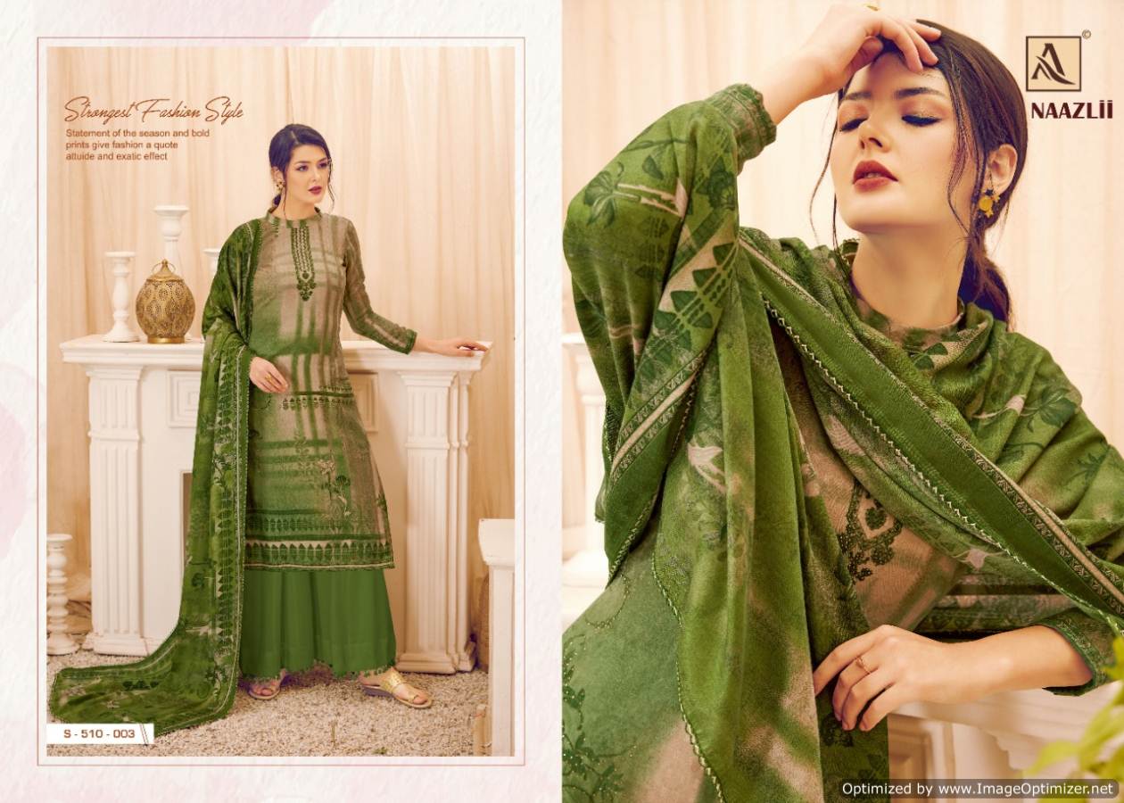 Alok  Presents Naazlii Designer Dress Material
