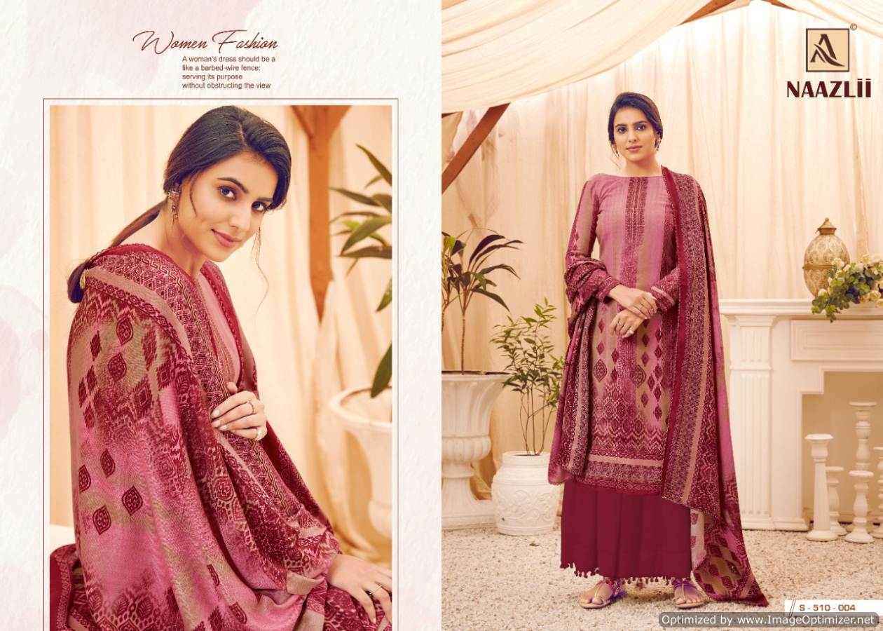 Alok  Presents Naazlii Designer Dress Material