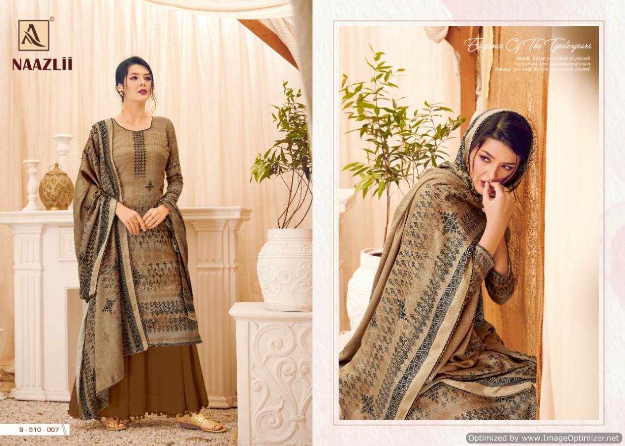 Alok  Presents Naazlii Designer Dress Material