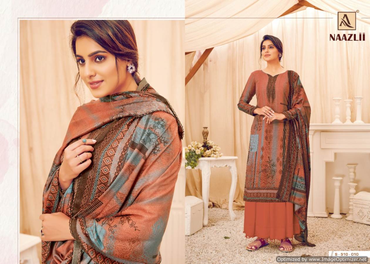 Alok  Presents Naazlii Designer Dress Material