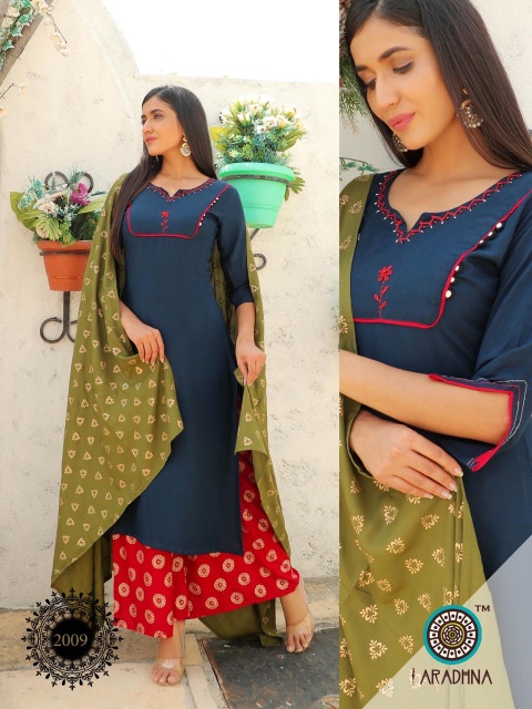 Aradhna  Presents Calendar Girl Vol 2 Festive Wear Ready Made Collection