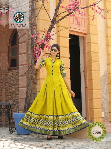 Aradhna Presents  Level Vol 2  Printed Long Kurti