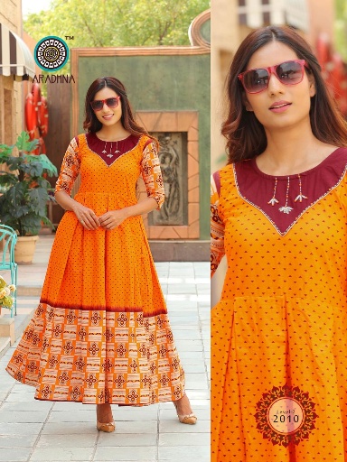 Aradhna Presents  Level Vol 2  Printed Long Kurti