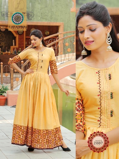 Aradhna Presents  Level Vol 2  Printed Long Kurti