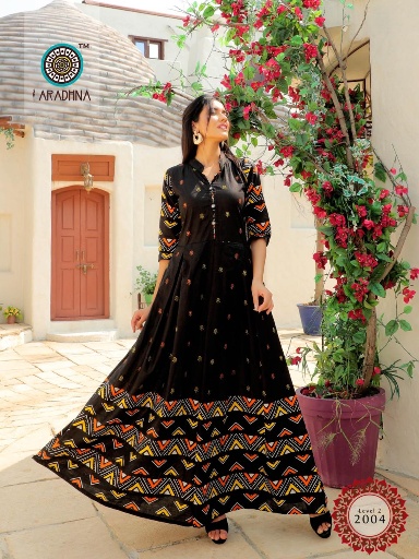 Aradhna Presents  Level Vol 2  Printed Long Kurti