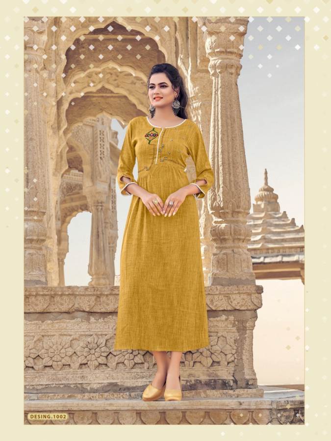 Art Riddhs Presents Meera Stylish Kurti Collection