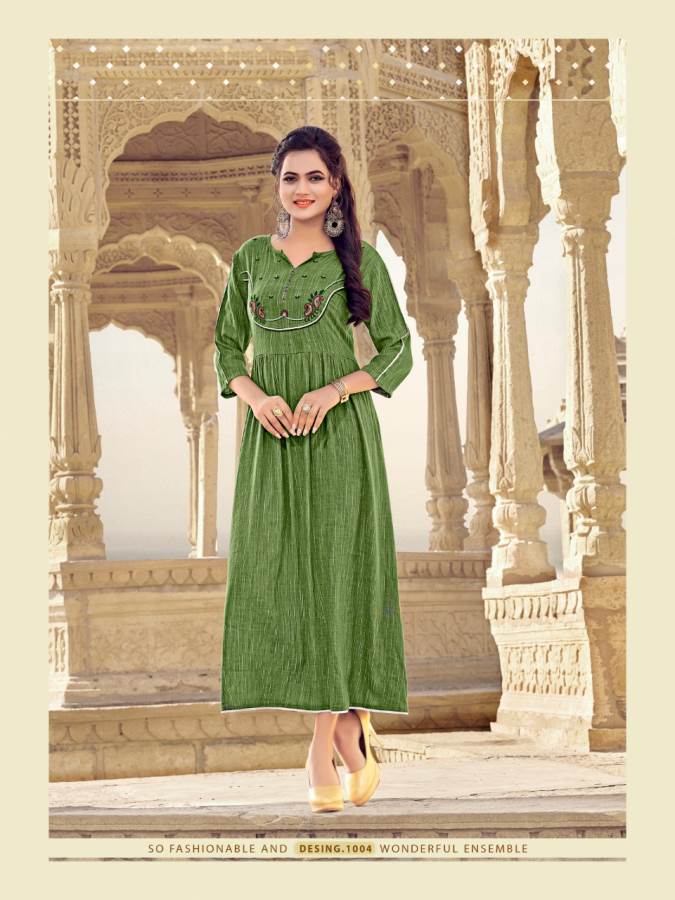 Art Riddhs Presents Meera Stylish Kurti Collection