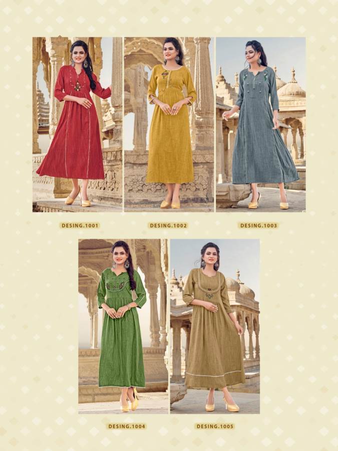 Art Riddhs Presents Meera Stylish Kurti Collection