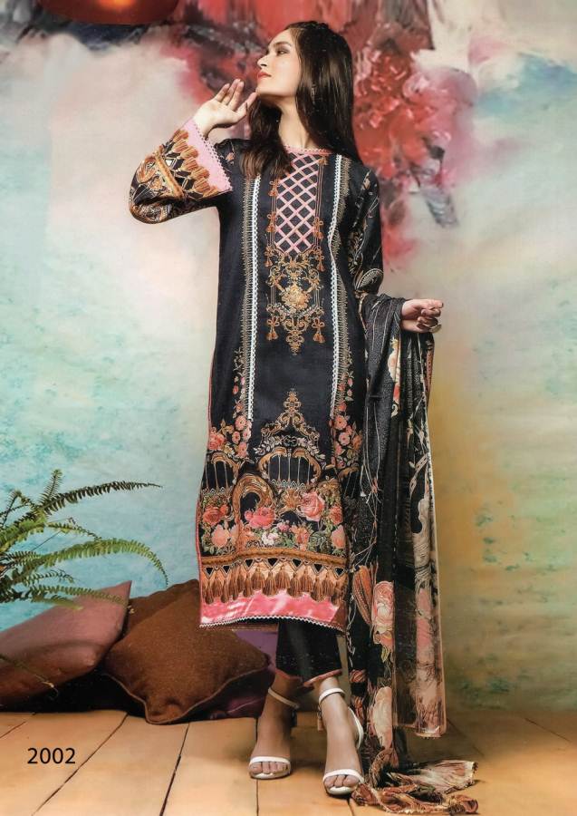 Asifa Nabeel Vol 2  Karachi Dress Material