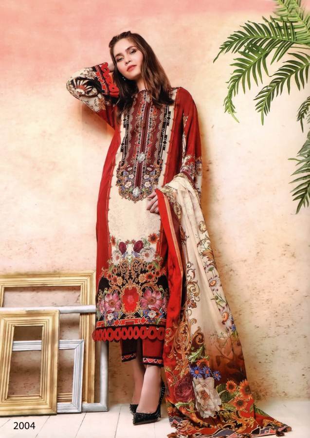 Asifa Nabeel Vol 2  Karachi Dress Material