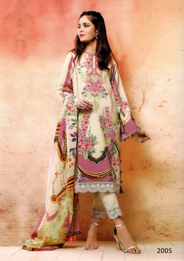 Asifa Nabeel Vol 2  Karachi Dress Material