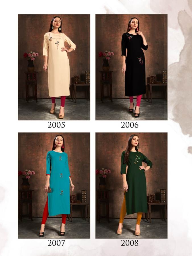 Banwery  Presents  Handwork   Casual Wear  Kurti Collection