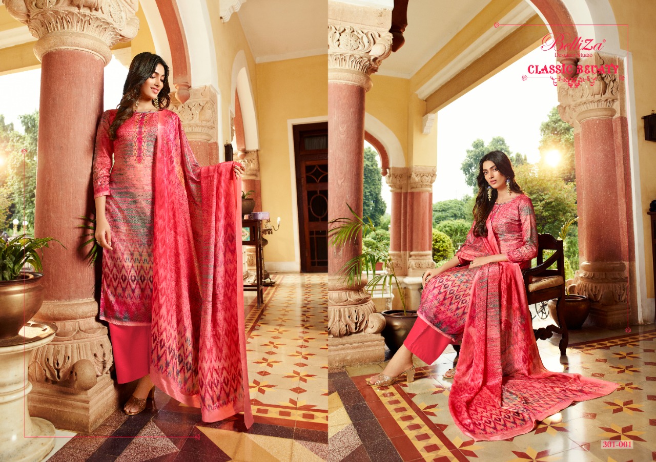 Belliza  Presents  Navya Designer Dress Material