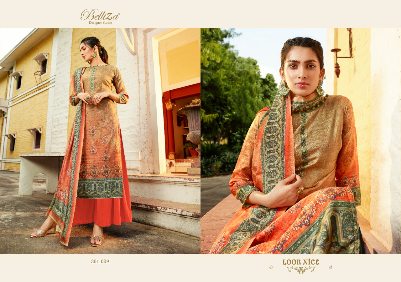Belliza  Presents  Navya Designer Dress Material