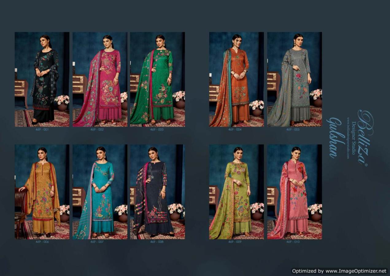 Belliza Presents  Gulshan  Digital Printed Material