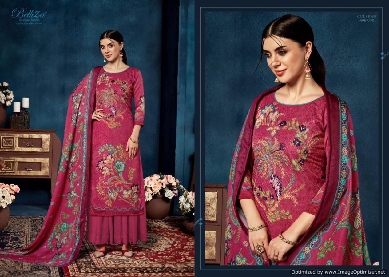 Belliza Presents  Gulshan  Digital Printed Material