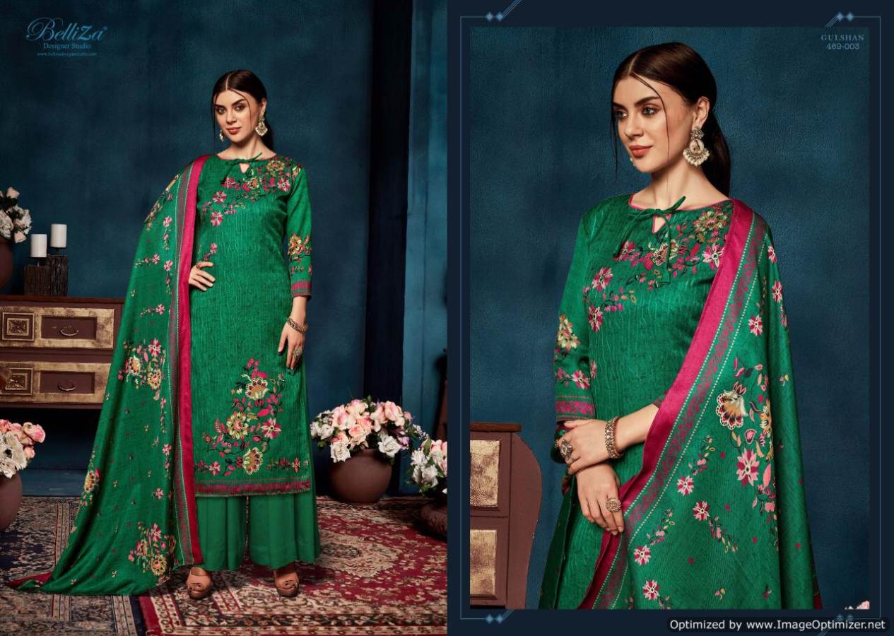 Belliza Presents  Gulshan  Digital Printed Material