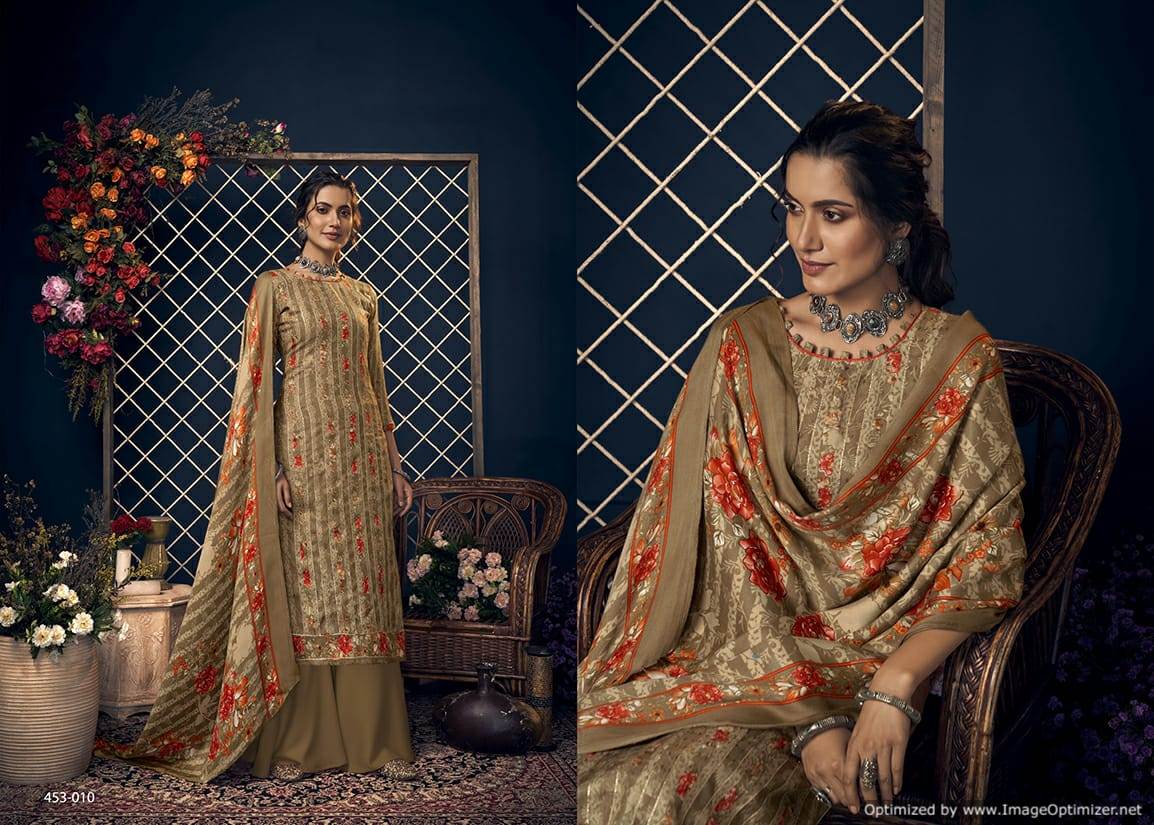 Belliza  Presents Kashmiriyat Designer Dress Material