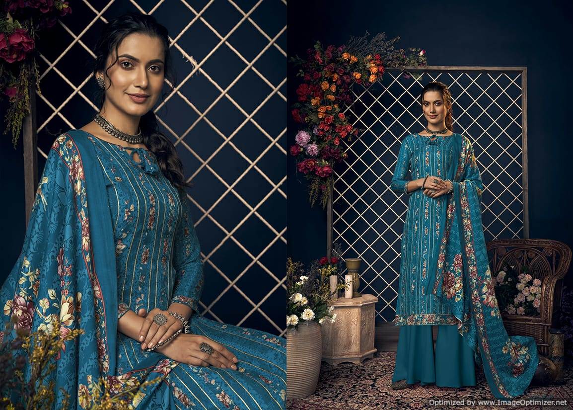 Belliza  Presents Kashmiriyat Designer Dress Material