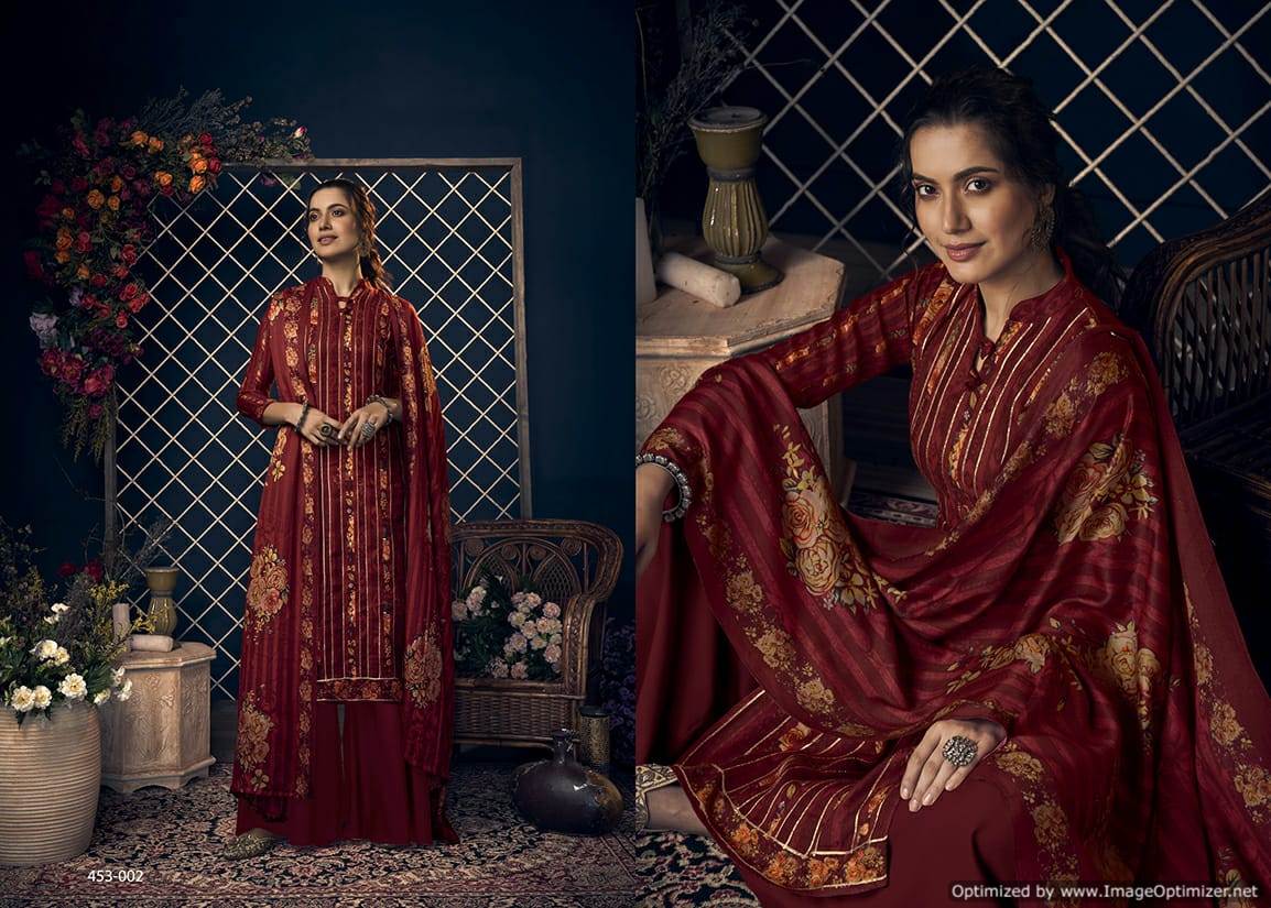 Belliza  Presents Kashmiriyat Designer Dress Material