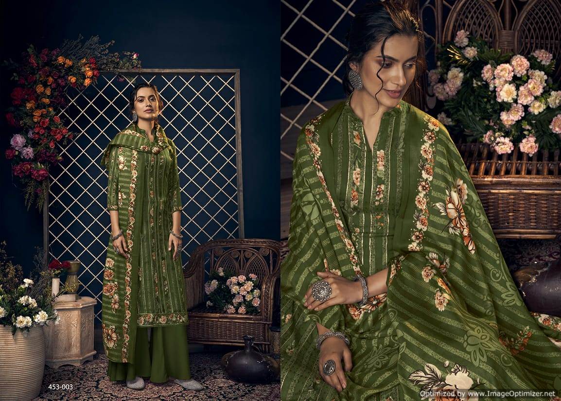 Belliza  Presents Kashmiriyat Designer Dress Material