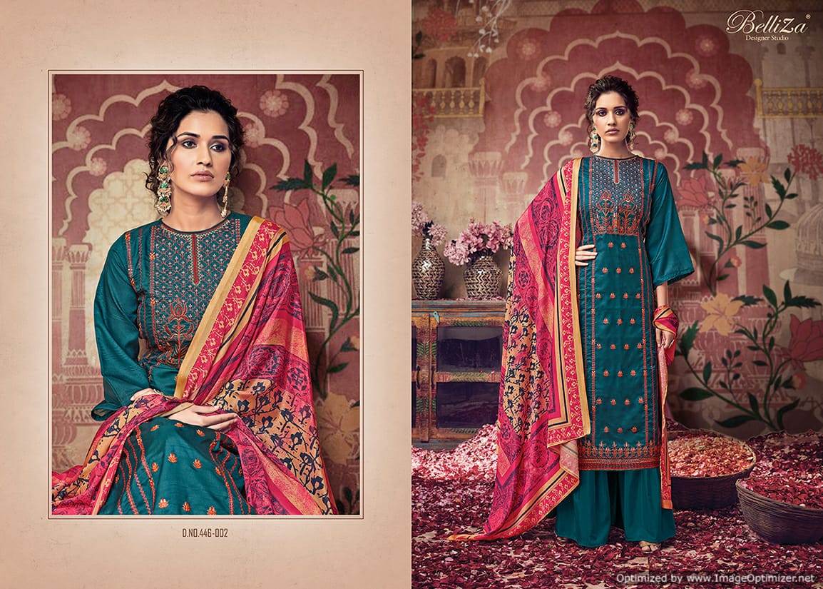 Belliza Presents  Maitri  Designer Dress Material